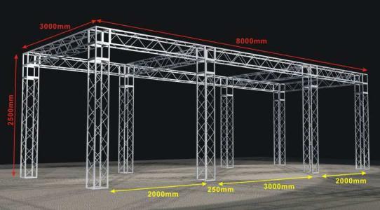 舞美搭建怎么架设钢架